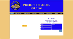 Desktop Screenshot of projectdriveinc.org